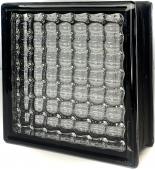 Стеклоблок сетка крупная Черный Бриллиант 